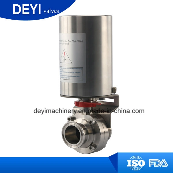 Sanitary 3 Way Plug Valve